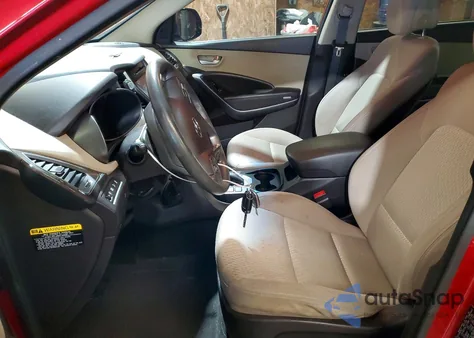 2017 Hyundai Santa Fe Se из США, поврежденный, VIN KM8SMDHF6HU199925